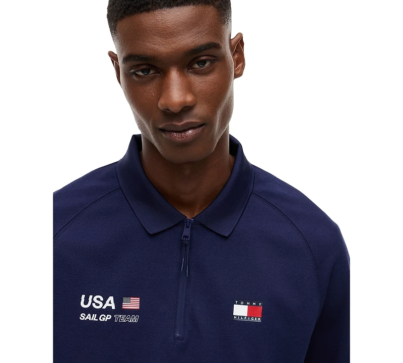 Tommy Hilfiger Men's Performance Collared Regular-Fit Polo Shirt