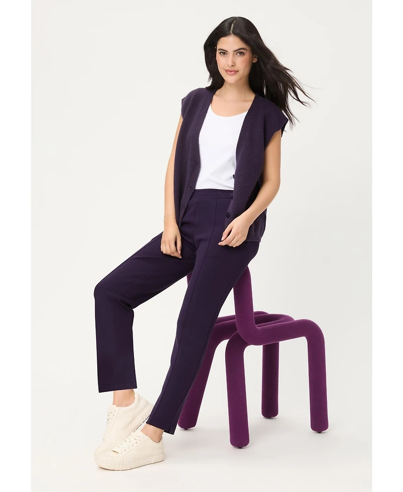 Olsen Women's Cropped Sweater Vest
