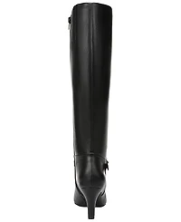 LifeStride Women's Glenore Zip Wide Calf Tall Almond Toe Boots