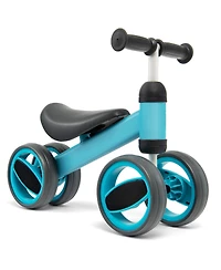 Mecale 4-Wheel Baby Balance Bike for 1-2 Year Olds, 44-lb Capacity