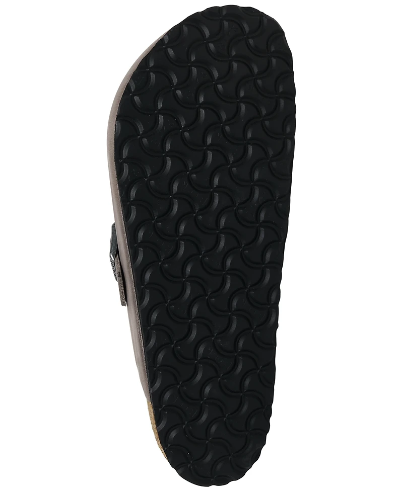 Birkenstock Men's Oiled Leather Boston Clogs from Finish Line