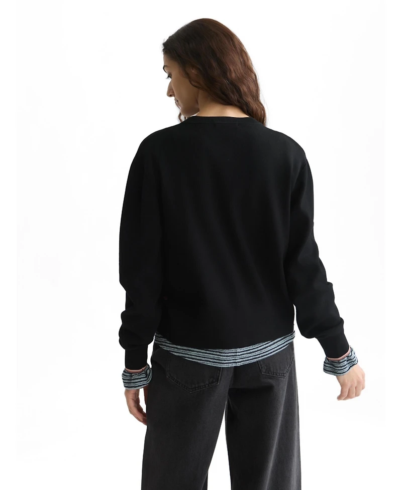 Scotch & Soda Women's and Compact Relaxed-Fit Cardigan