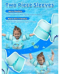 Aofar Swim Vest Kids Adjustable Pool Floaties