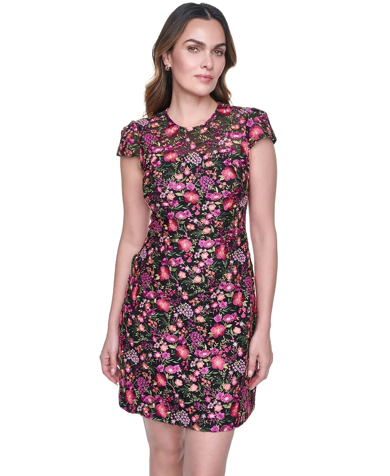 Eliza J Women's Cap Sleeves Dress
