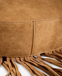 Style & Co Fringed Faux-Suede Hobo Bag, Macy's Exclusive