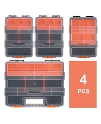 Xdovet Hardware Parts Storage Box 4-Piece Set