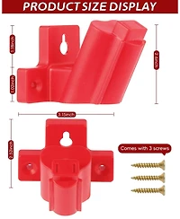 Xdovet Tool Rack Wall-Mounted Angled Organizer