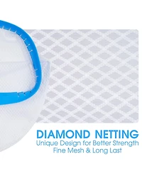 Xdovet Pool Net Leaf Rake Skimmer Heavy Duty