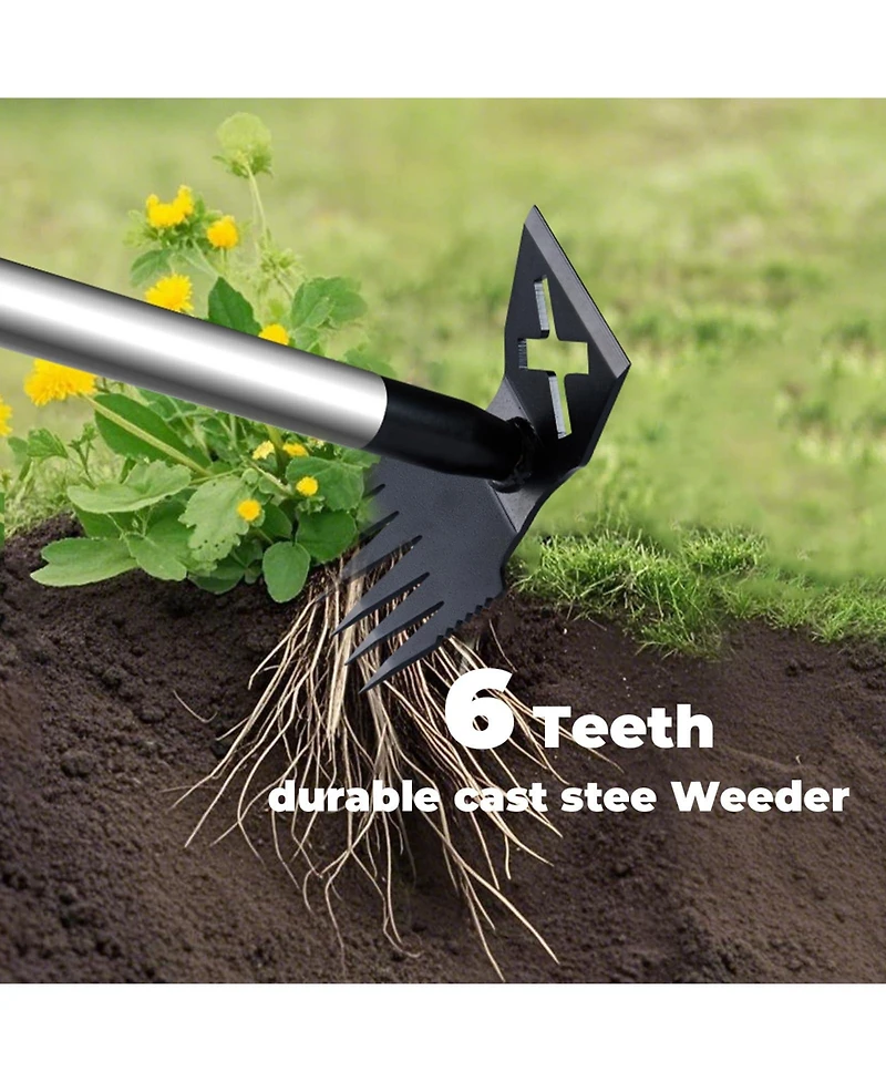 Xdovet Weed Puller Long Handle Garden Tool