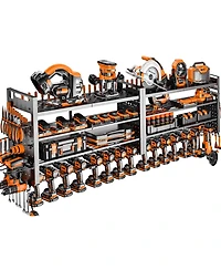 Xdovet Power Tool Organizer Wall Mount Drill Holder Garage Workshop
