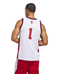 Adidas Men's White St. John's Red Storm Home Replica Basketball Jersey