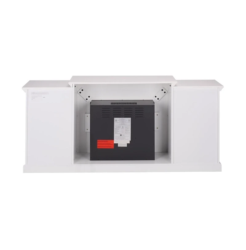 Augusta Home Lincoln 4 Shelf Electic Fireplace