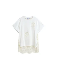 Desigual Women's Embroidered 100% cotton t-shirt