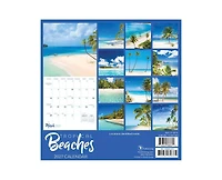 Tf Publishing Paper Goods 2027 Tropical Beaches Mini Calendar