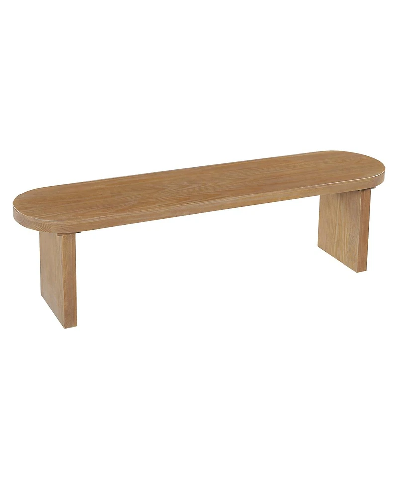 Streamdale Furniture 62.9'' Solid Wood Indoor Dining Bench Seats 3