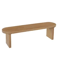 Streamdale Furniture 62.9'' Solid Wood Indoor Dining Bench Seats 3