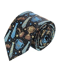 Trafalgar Men's Dad Appreciation Silk Novelty Necktie