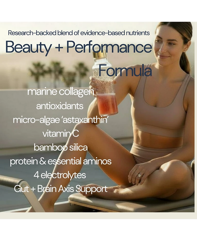 Active Beauty B. Skin Tight 9-in-1 Nutrient-Infused Marine Collagen + Electrolytes
