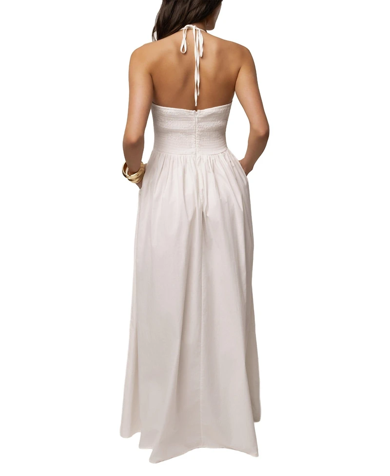 Jluxlabel Women's Madrid Halter Maxi Dress