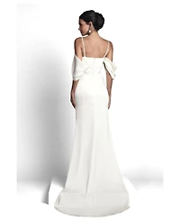 Coast Women's Cowl Neck Satin Maxi Dress