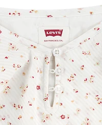 Levi's Girls' 7-16 Long-Sleeve Ruffle Top
