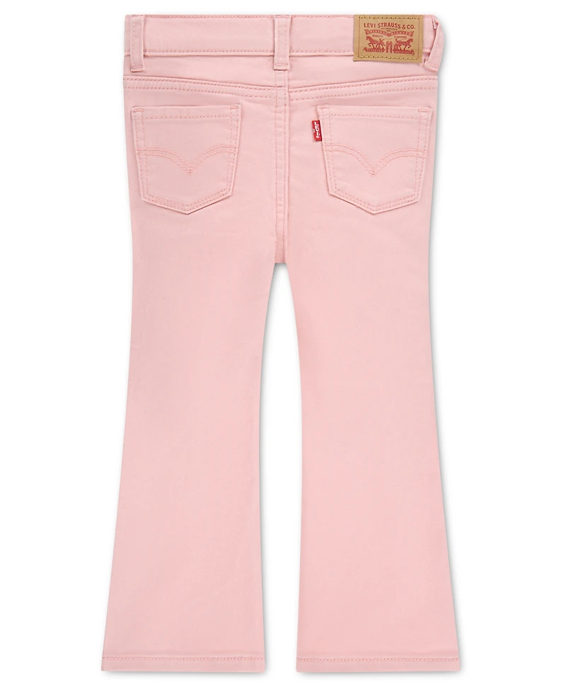 Levi's Toddler Girls' 2T-4T Mid-Rise Solid Jeans