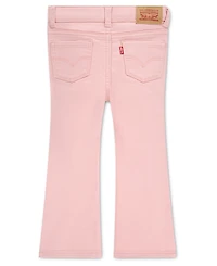Levi's Toddler Girls' 2T-4T Mid-Rise Solid Jeans