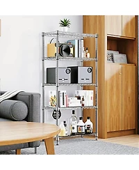 Streamdale Furniture 5-Tier Heavy Duty Steel Wire Shelving Unit 1250 Lbs Capacity