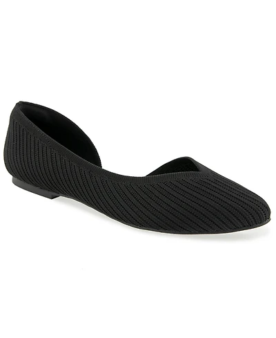 Kensie Women's Gavah Knit D'Orsay Ballet Flat