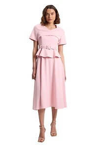 Karen Millen Women's Belted Midi Dress