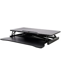 Streamdale Furniture Streamdale Adjustable Height Standing Desk with Keyboard Tray Black