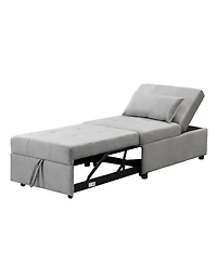 Streamdale Furniture Folding Ottoman Sofa Bed