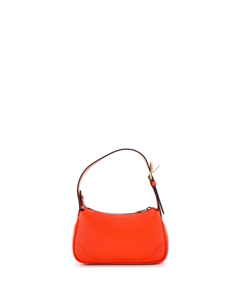 Pre-Owned Gucci Mini Aphrodite Shoulder Bag Leather