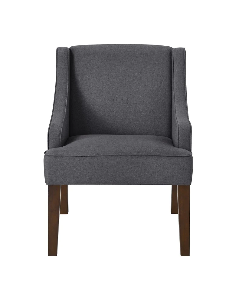 Streamdale Furniture Mid-Century Modern Upholstered Fabric Accent Chair