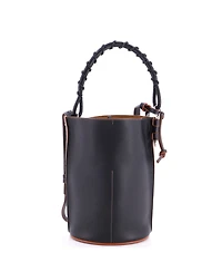 Pre-Owned Loewe Medium Gate Bucket Bag Anagram Jacquard Canvas
