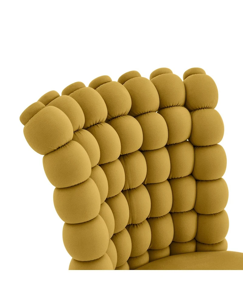 Streamdale Furniture Ergonomic Tufted Accent Chair with Legs