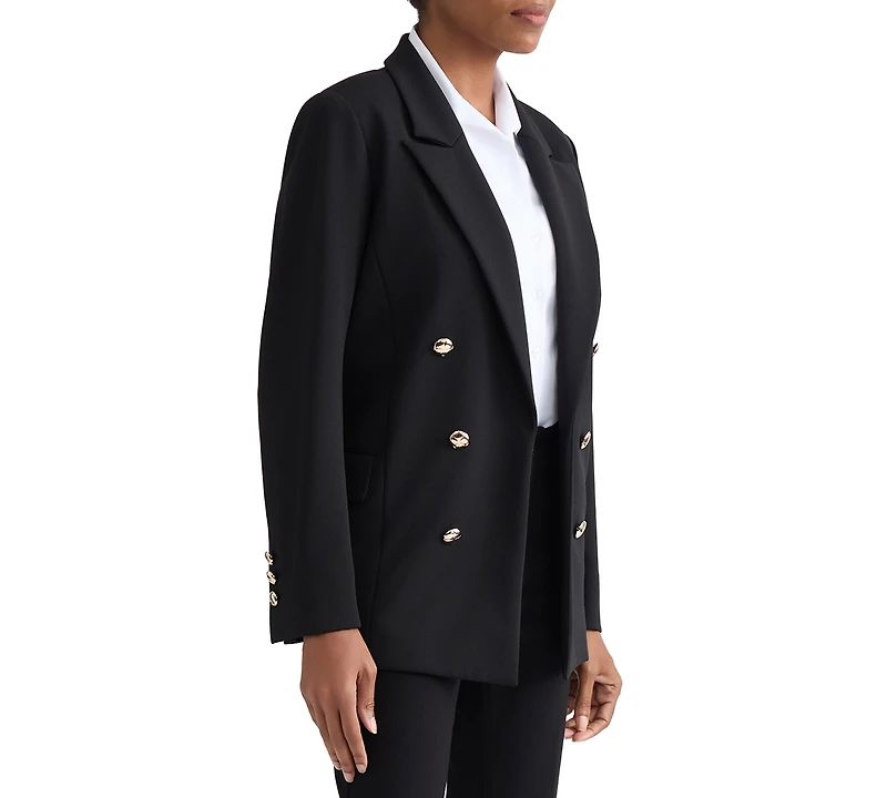 Jones New York Women's Double-Breasted Open-Front Jacket