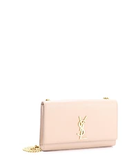Pre-Owned Saint Laurent Medium Classic Monogram Crossbody Bag Grainy Leather