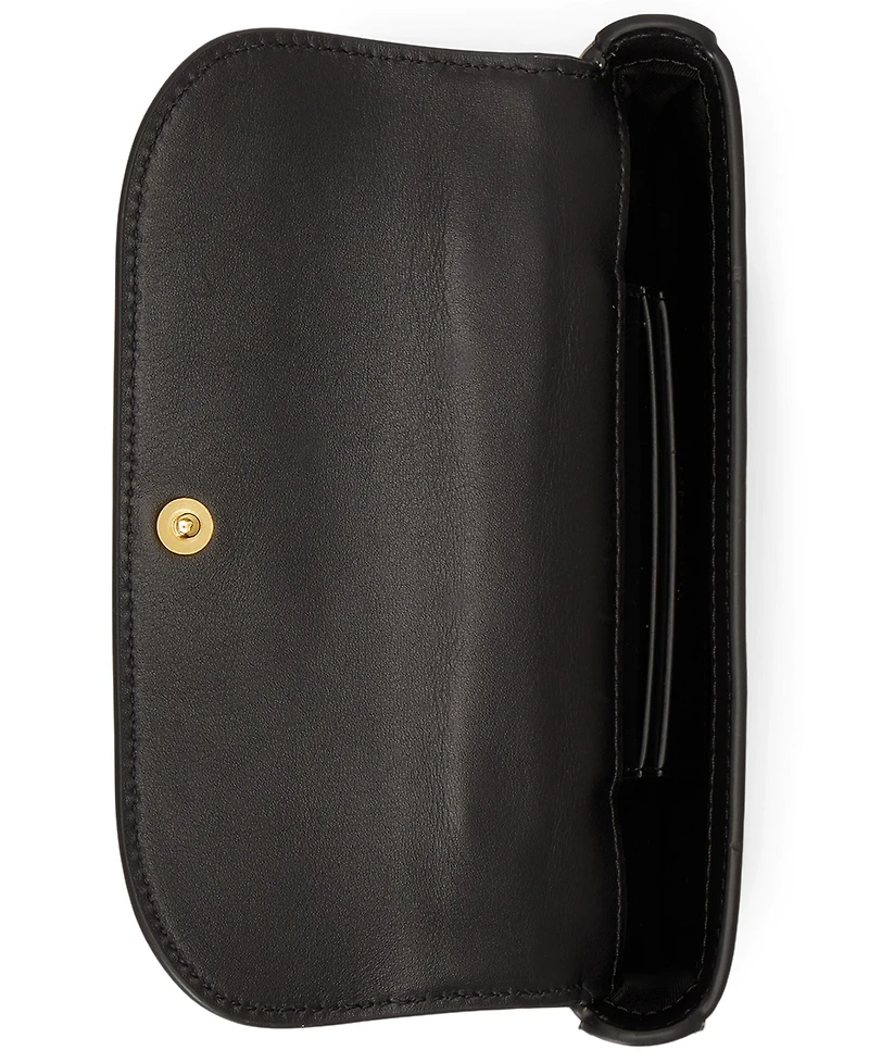 Lauren Ralph Marcy Small Smooth Leather Crossbody Handbag