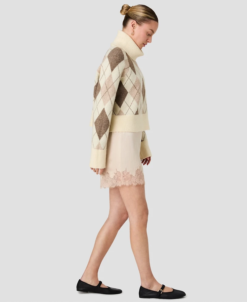 French Connection Women's Oversized Turtleneck Top