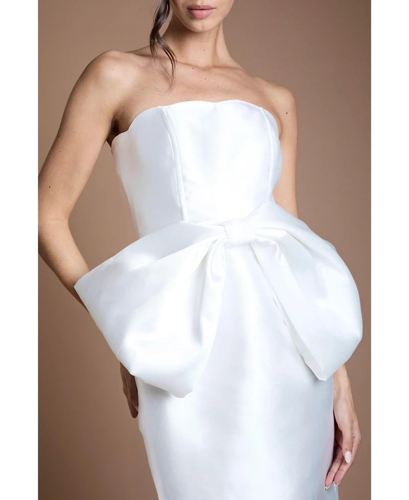 Coast Women's Bow Detail Wedding Dress
