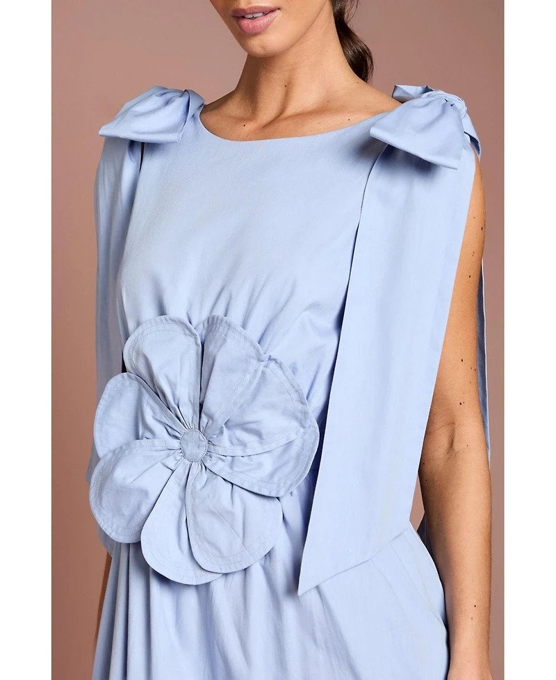 Coast Women's Floral Corsage Fit Flare Dress