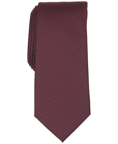 Alfani Men's Aero Fine Line Stripe Slim Silk Tie