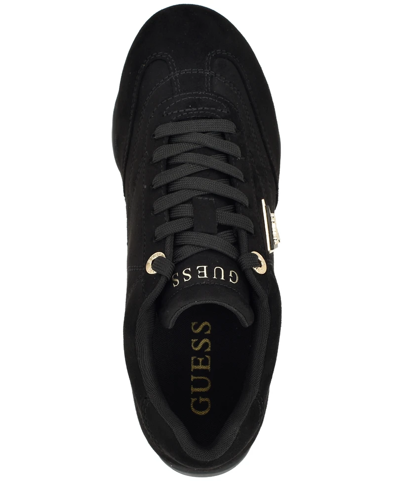 Guess Women's Gabena Logo Lace-Up Retro Sneakers