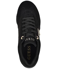 Guess Women's Gabena Logo Lace-Up Retro Sneakers