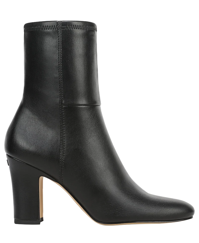 Franco Sarto Women's Flexa Jael Almond Toe Zip Short Booties