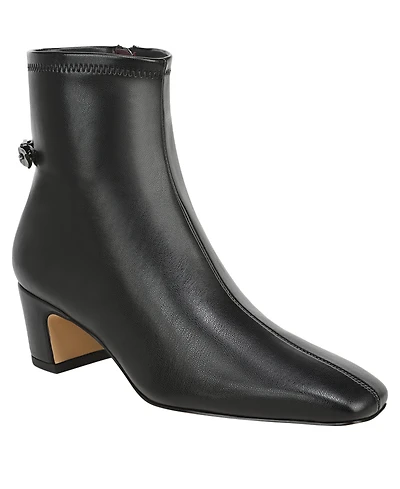 Franco Sarto Women's Flexa Stina Square Toe Zip Short Booties