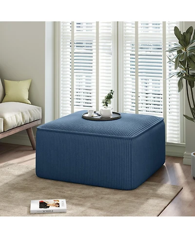 Streamdale Furniture Upholstered Square Ottoman