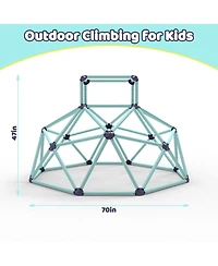 Zeny Geometric Climbing Dome – Sturdy, Strong Load Capacity, Easy Assembly, Portable, and Versatile for Indoor and Outdoor Use, for Kids