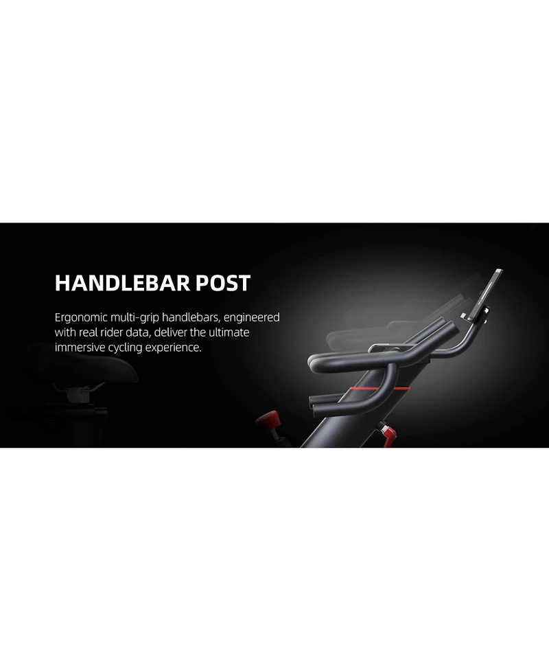 Harison Semi-Commercial Exercise Bike, 380 lbs Capacity, Magnetic with Bluetooth (Hrm-X11)